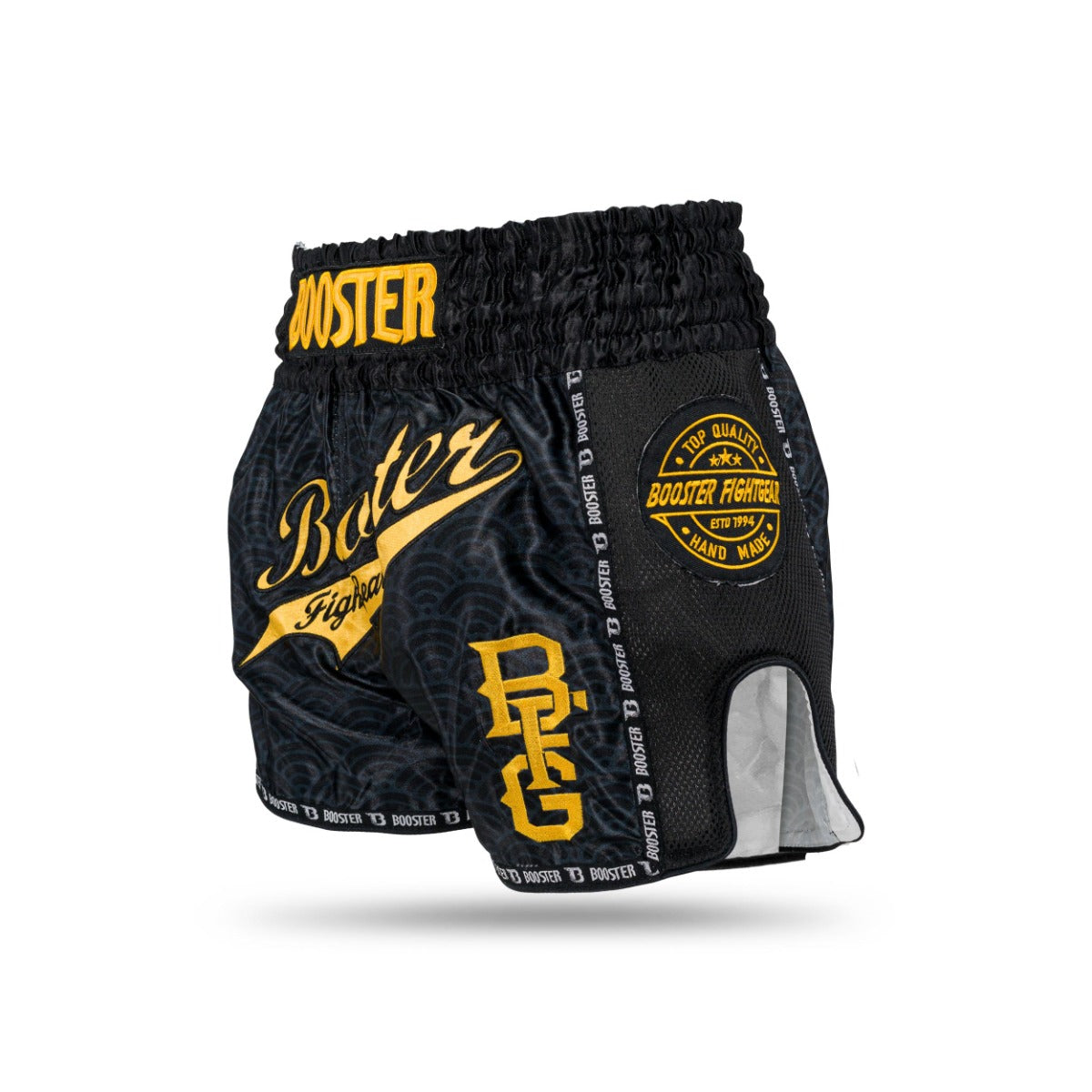 booster tbt slugger wave bk gd shorts