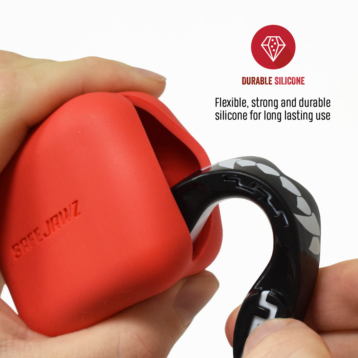 safejawz silicone case opbergdoosje gebitsbeschermer