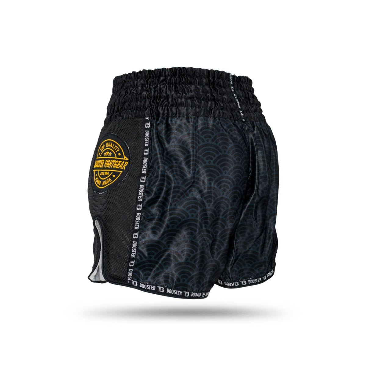 booster tbt slugger wave bk gd shorts