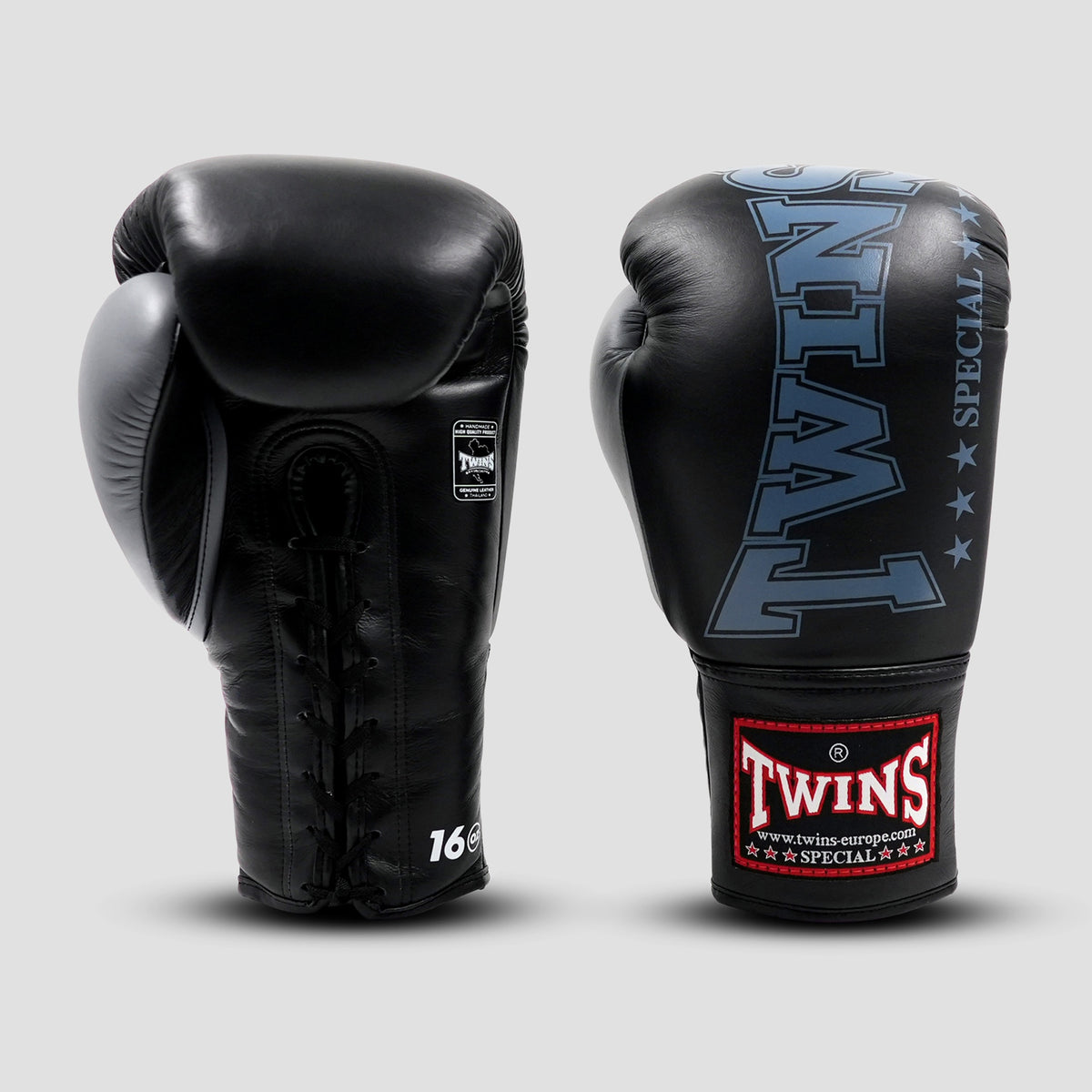 Twins Special BGLL 8 Black Laced Bokshandschoenen (veters)