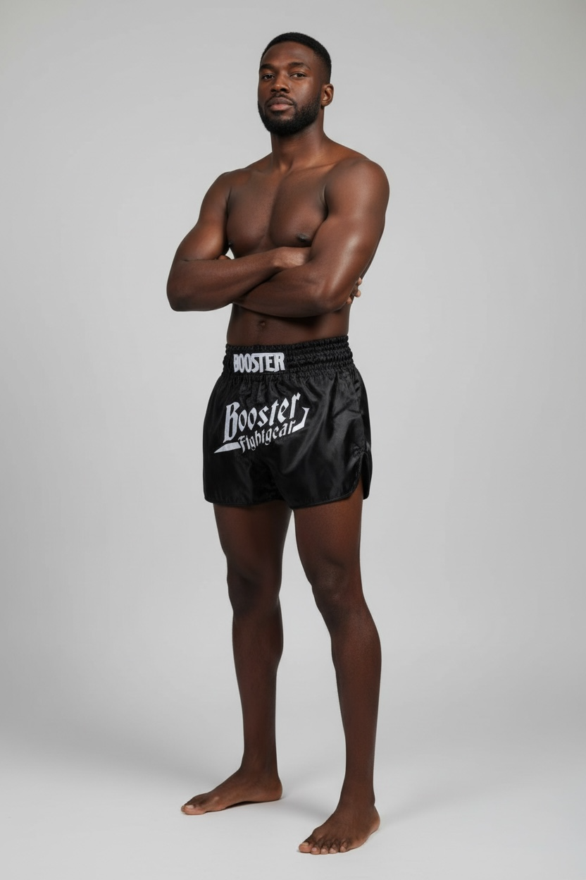 booster tbt thunder bk wh shorts