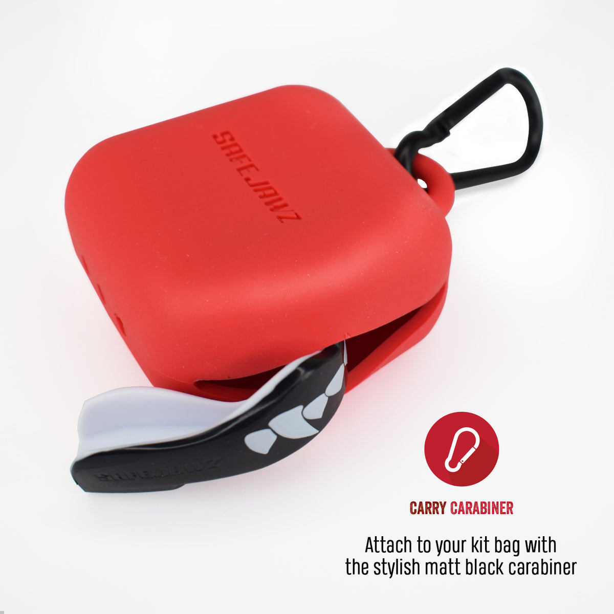 safejawz silicone case opbergdoosje gebitsbeschermer
