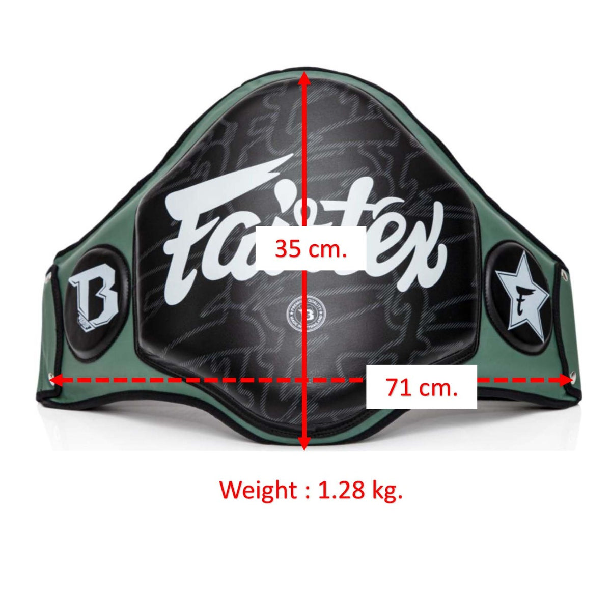 fxb bp black buikbeschermer