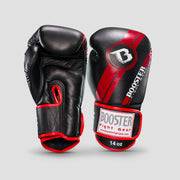 Booster Fightgear BGL 1 V3 Black/Red Foil Bokshandschoenen