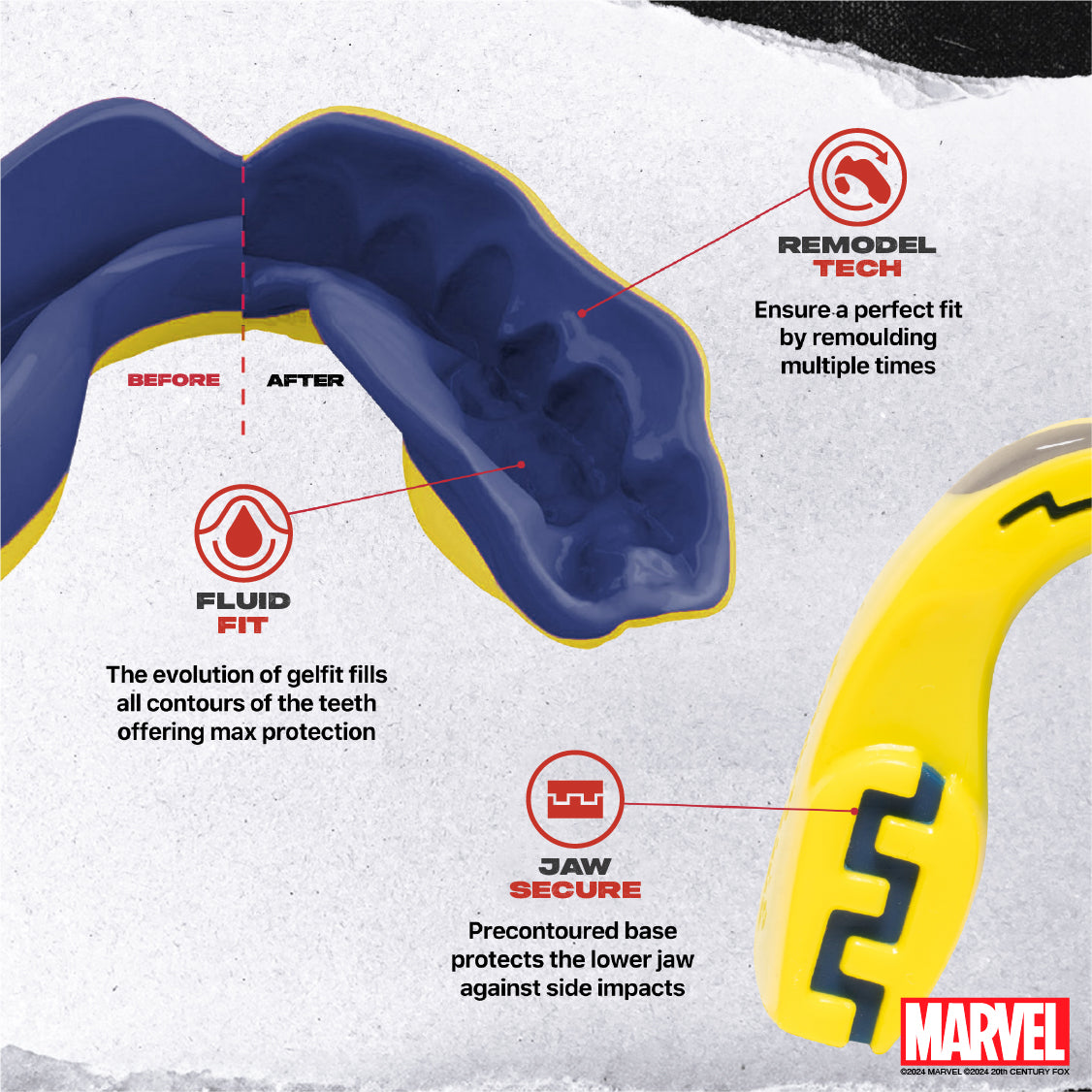 safejawz marvel wolverine gebitsbeschermer