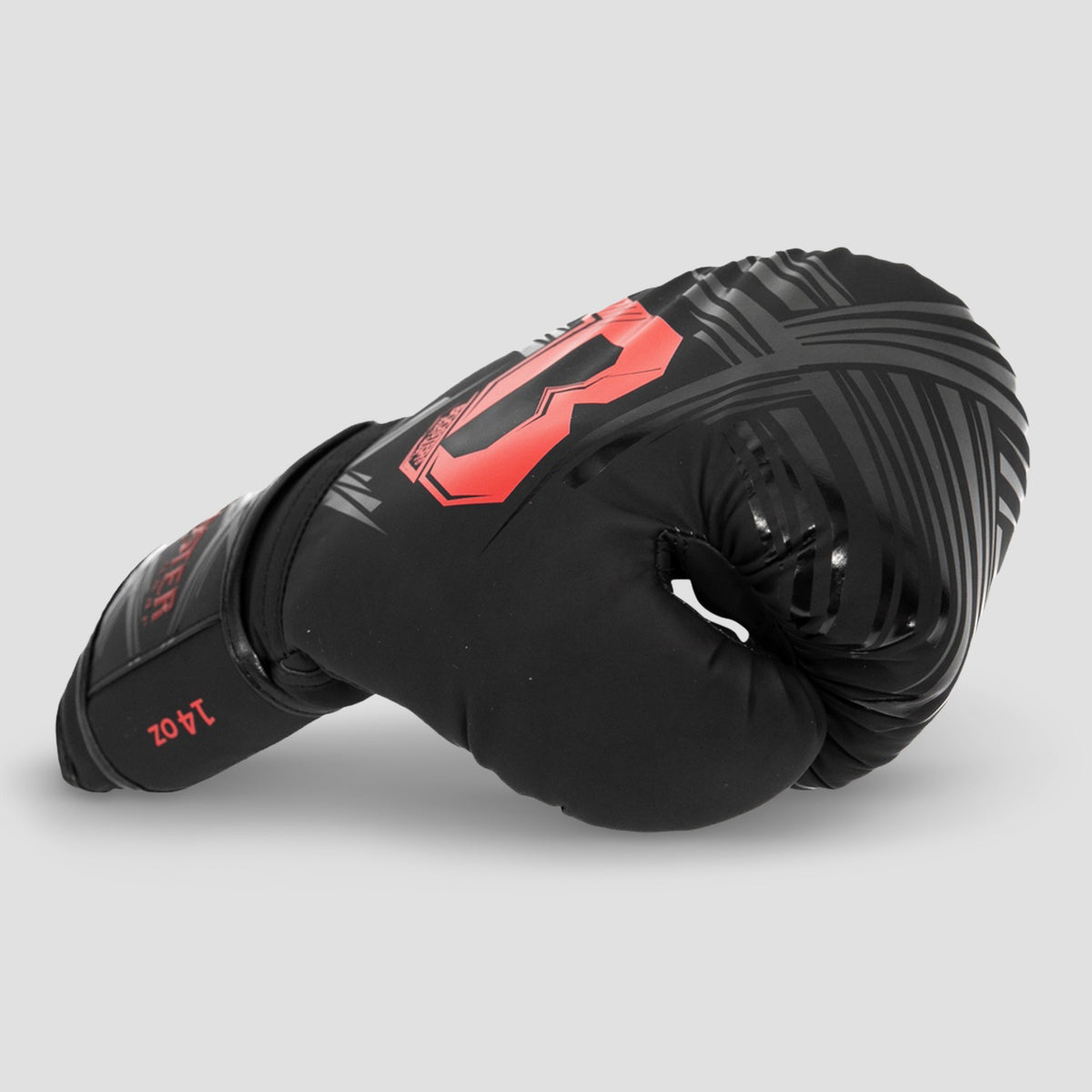 booster alpha black red bokshandschoenen