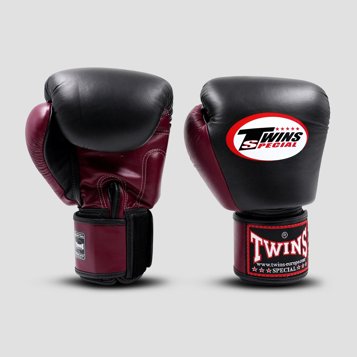 Twins Special BGVL 3-2T Maroon/Black Bokshandschoenen