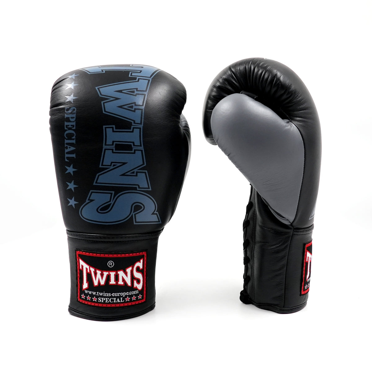 twins bgll 8 black laced bokshandschoenen veters