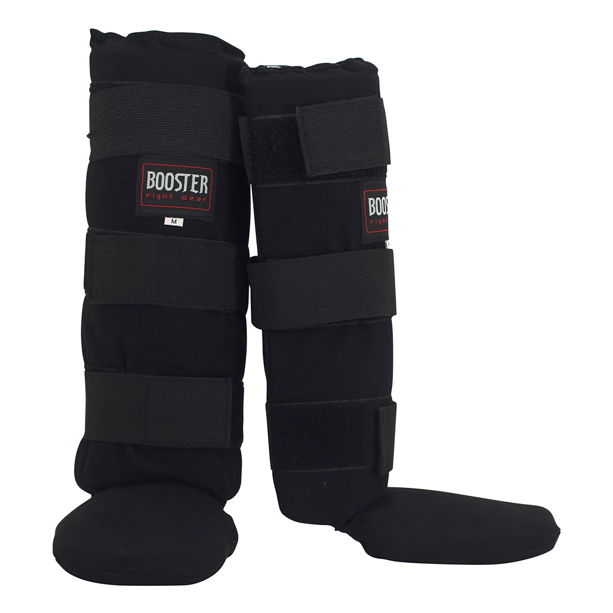 booster btsg curved black katoenen scheenbeschermers