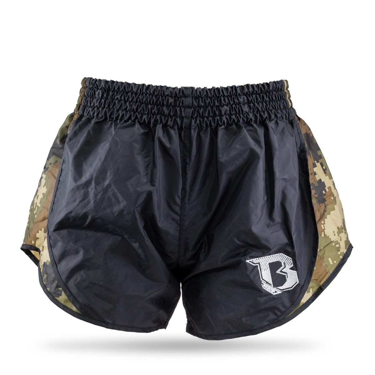 booster retro hybrid bl camo green shorts