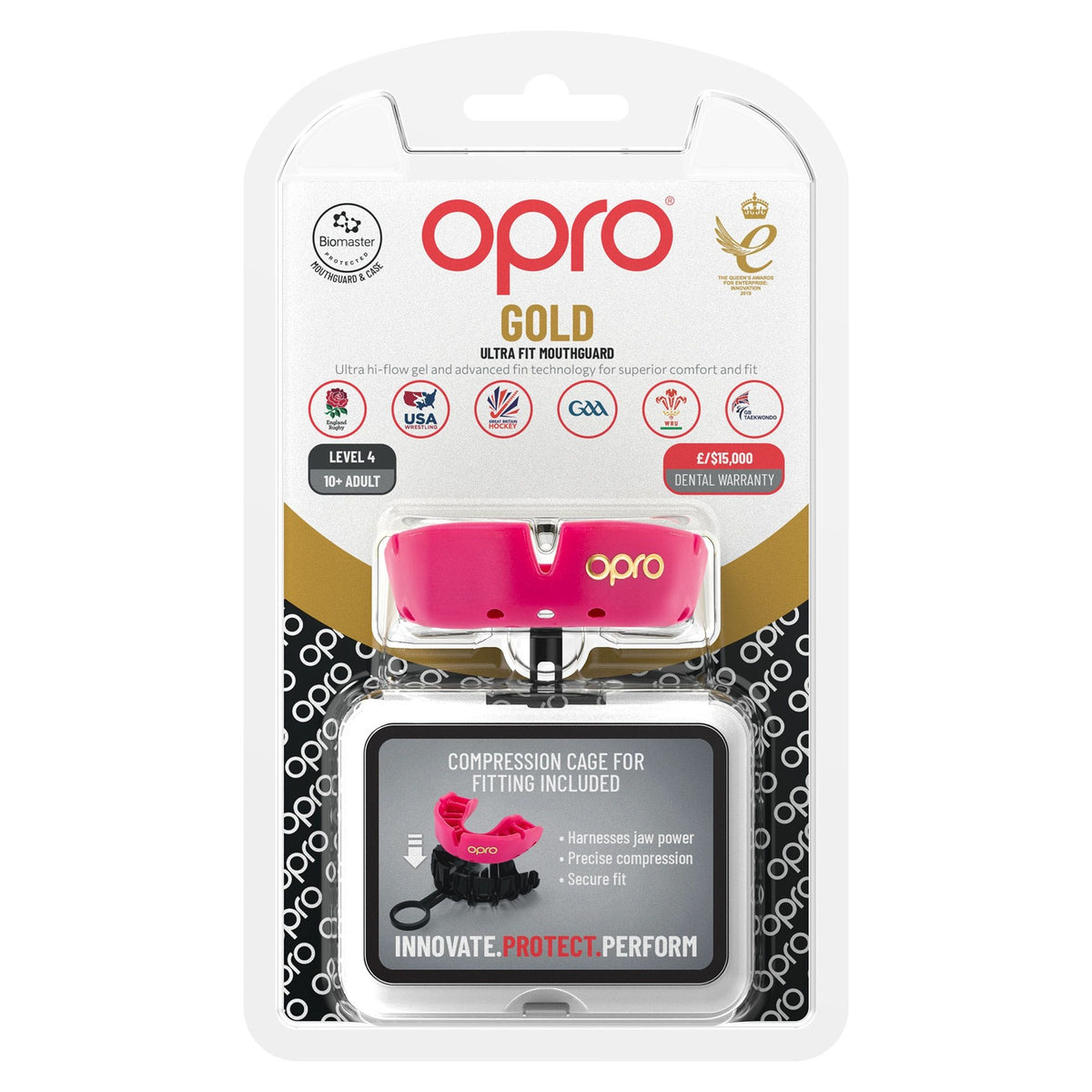 opro gold pink gebitsbeschermer
