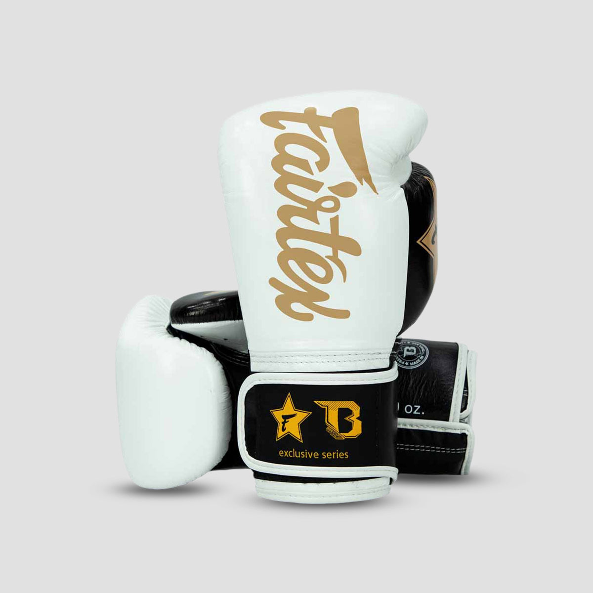 Fairtex x Booster BG V2 WH/BK/Gold Bokshandschoenen