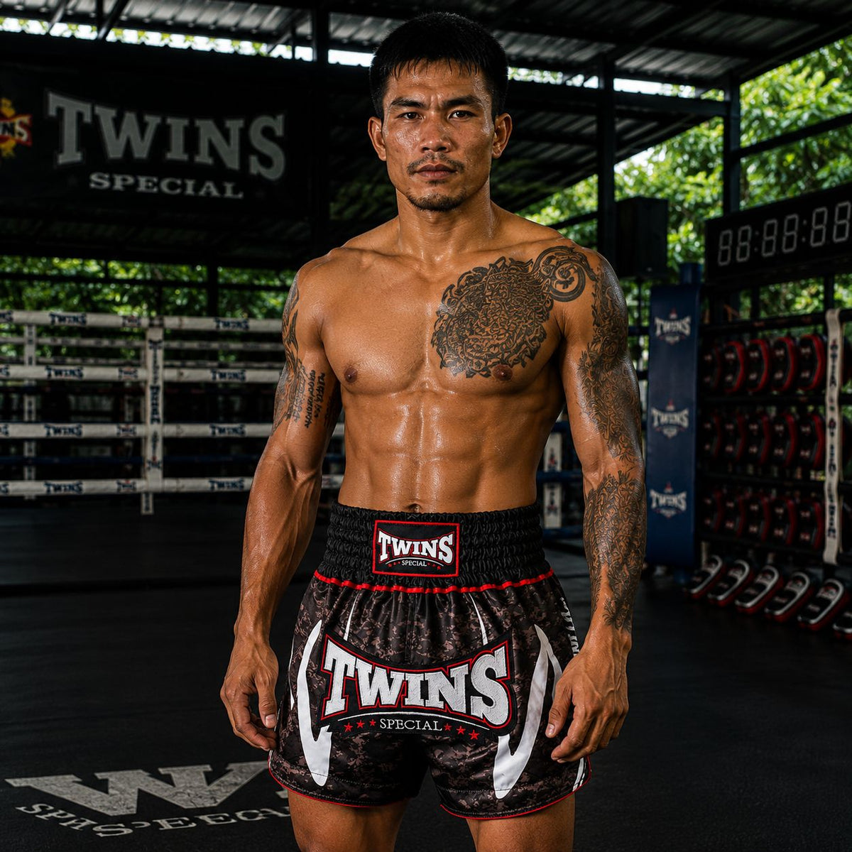 twins ttbl rusty black shorts