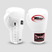 Twins Special BGLL-1 White Bokshandschoenen (veters)