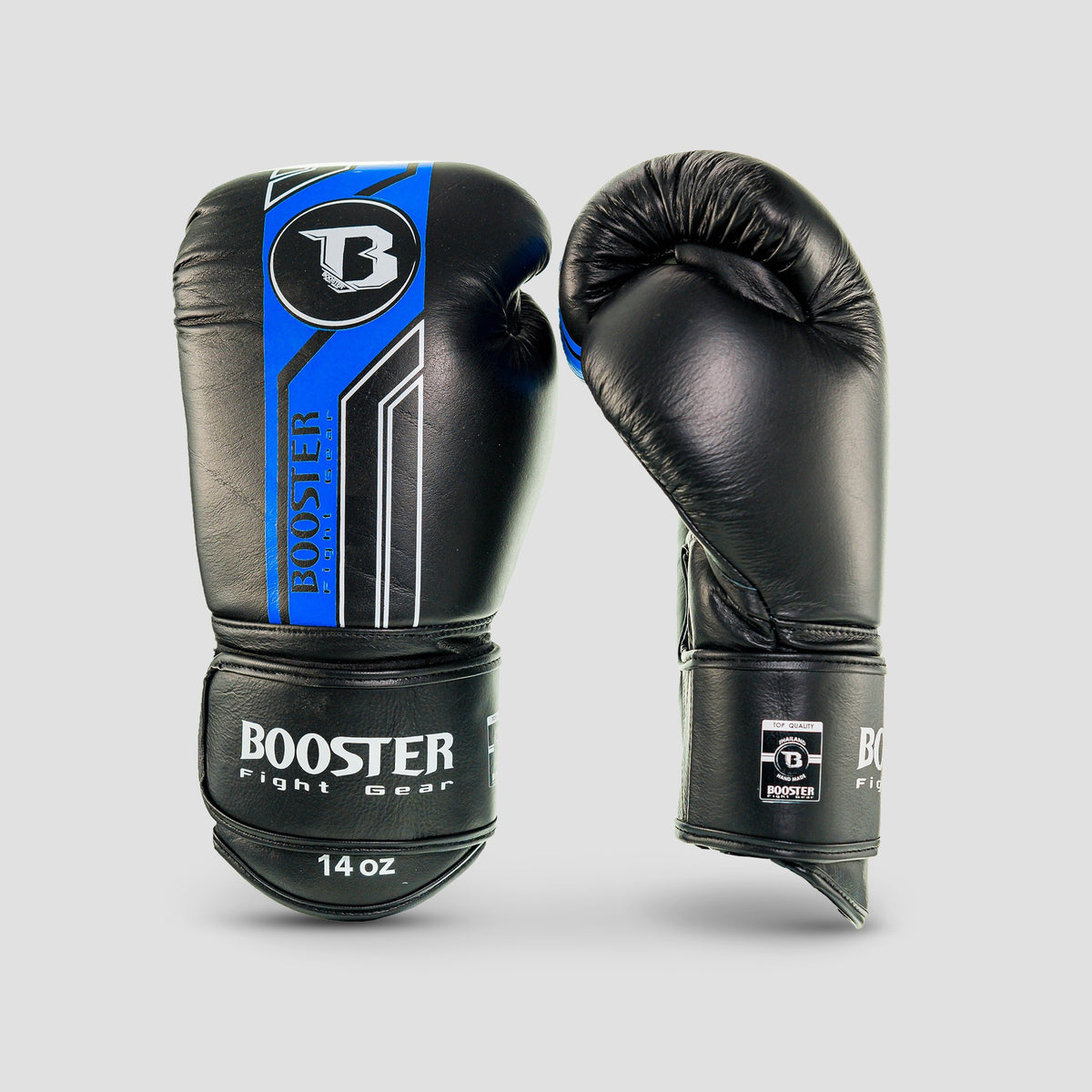 booster bgl v9 black blue bokshandschoenen