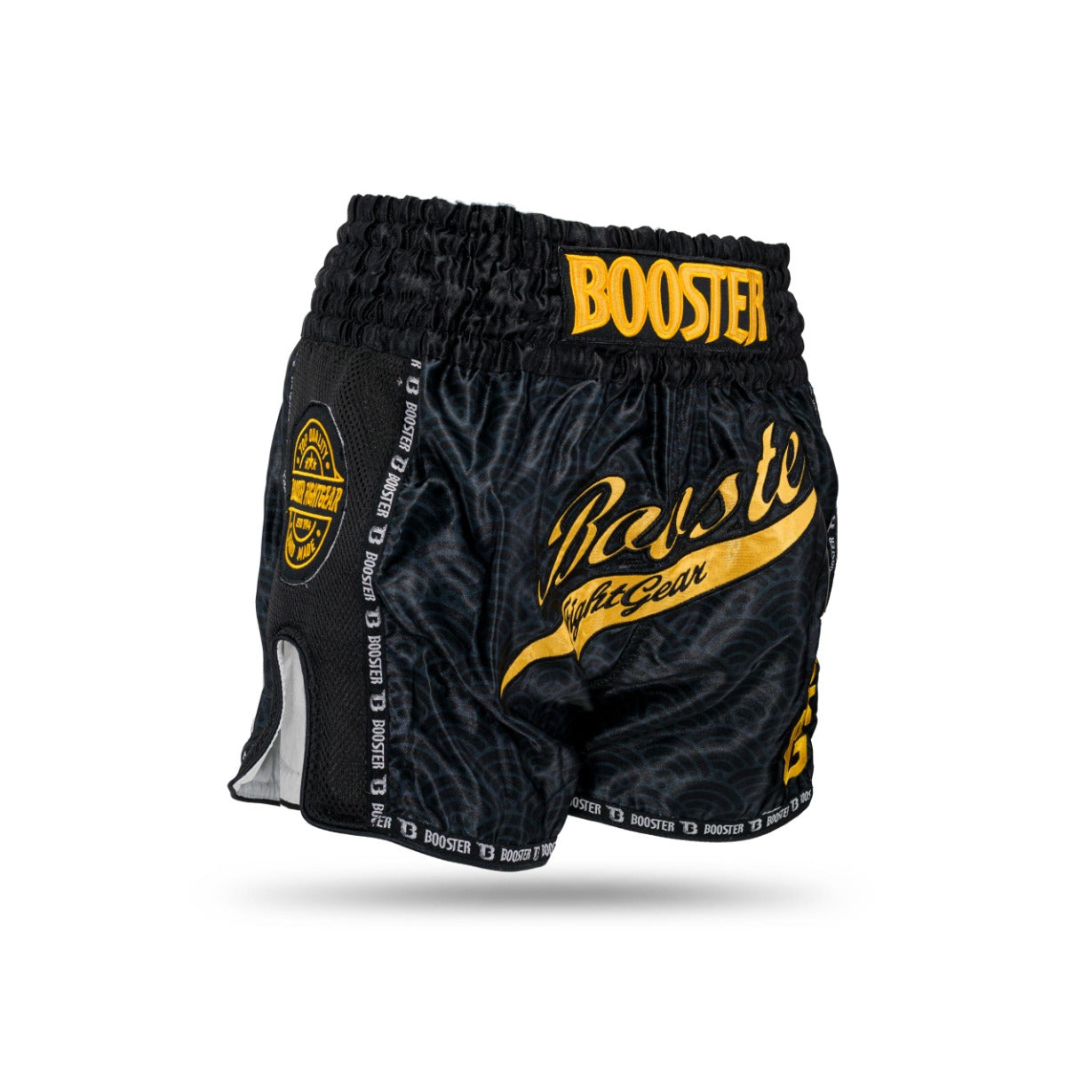 booster tbt slugger wave bk gd shorts