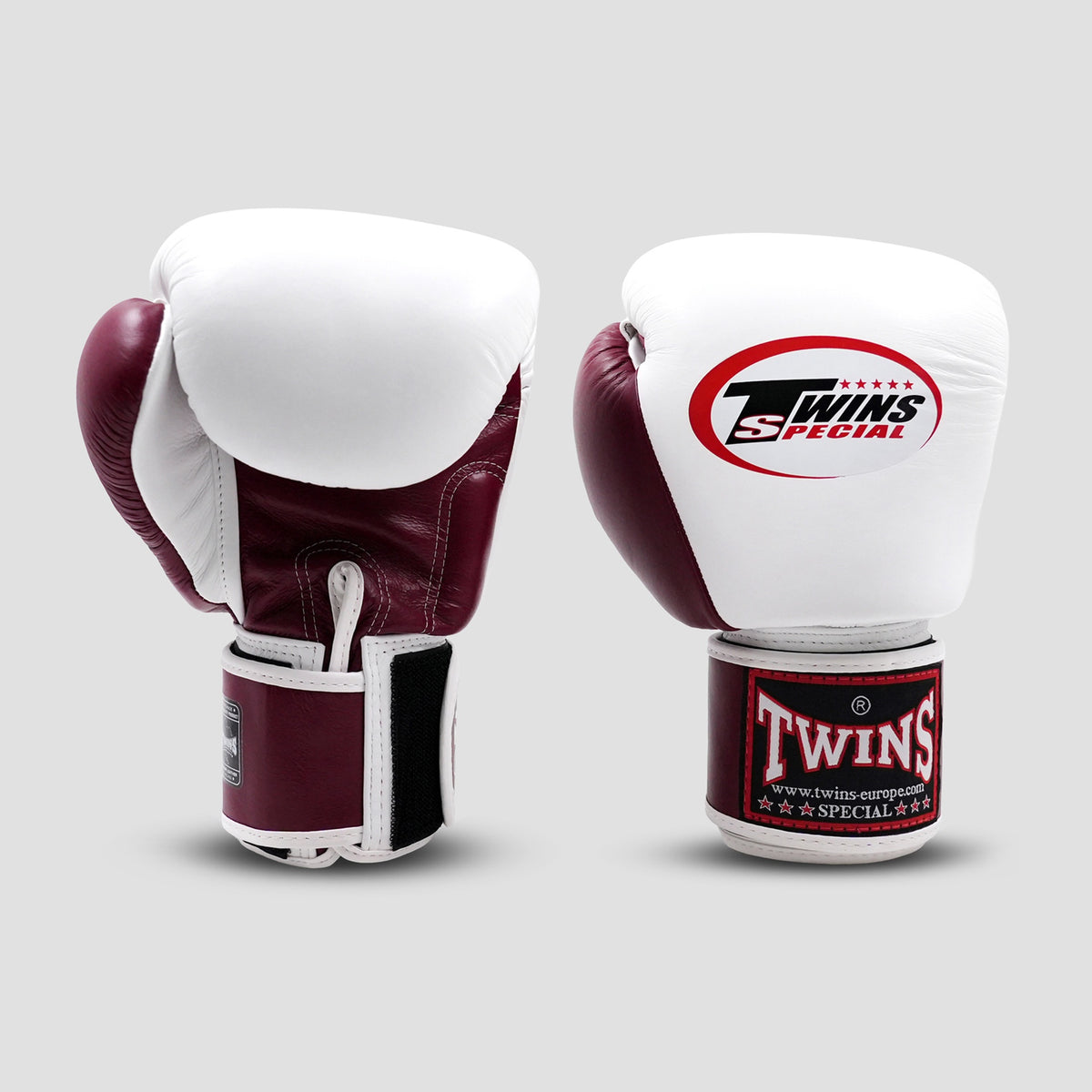 Twins Special BGVL 3-2T Maroon/White Bokshandschoenen