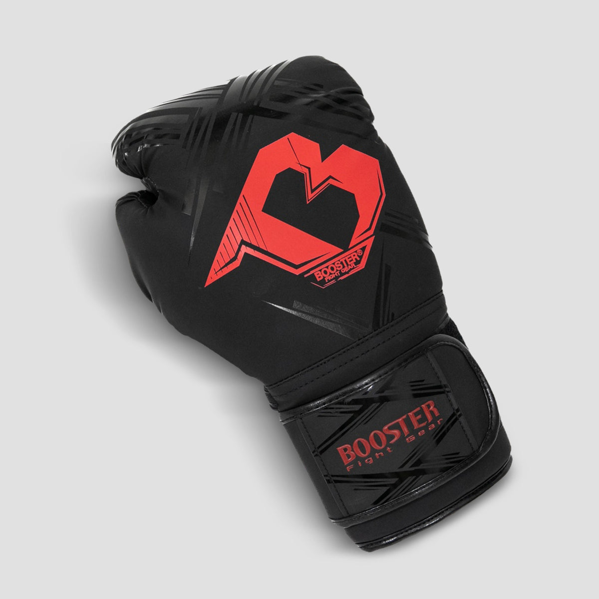 booster alpha black red bokshandschoenen