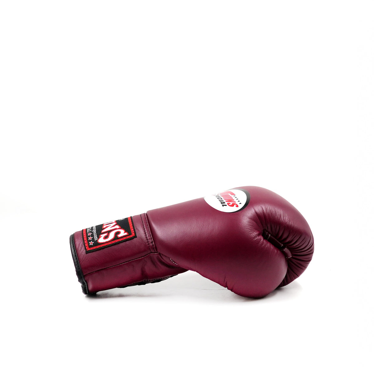twins bgll 1 maroon bokshandschoenen veters