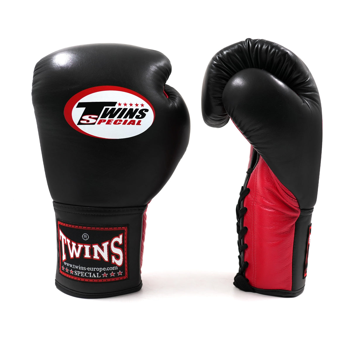 twins bgll 1 rd bk bokshandschoenen veters