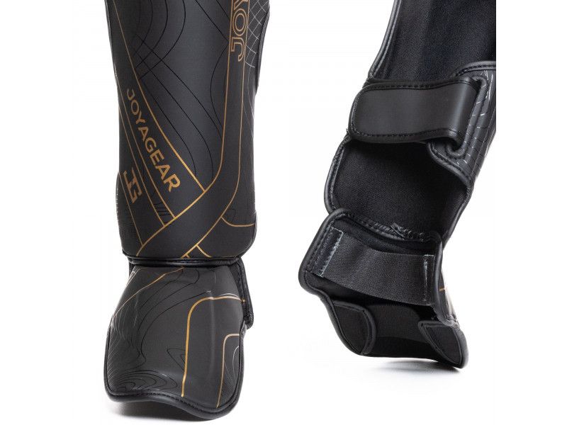 Joya ESSENTIAL Kickboxing shinguard- Black/Gold