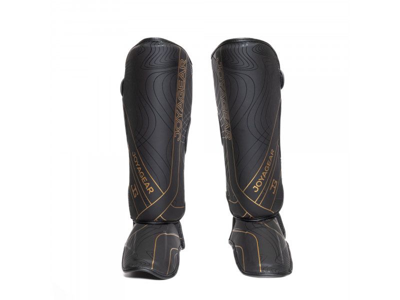 Joya ESSENTIAL Kickboxing shinguard- Black/Gold