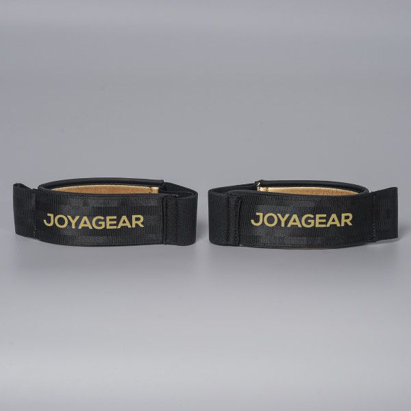 JOYA LACE UP GLOVE STRAPS - GOLD/BLACK