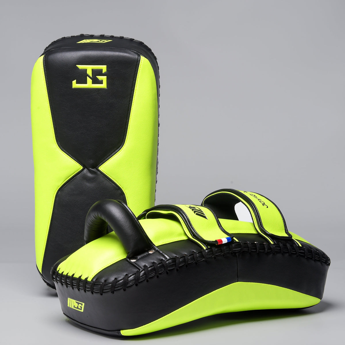 Joyagear Performance Thai Pads Zwart/Limoengroen
