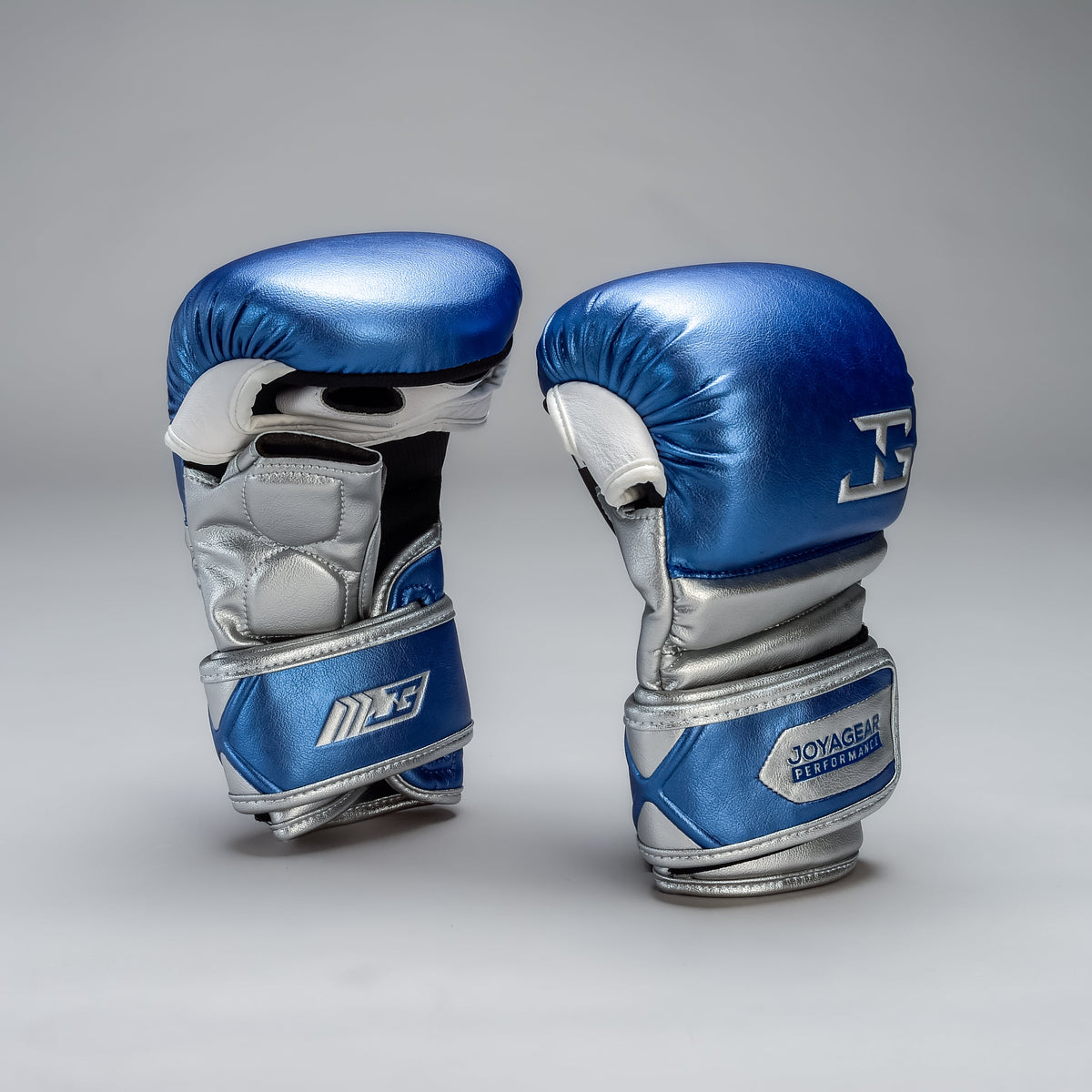 Joyagear Performance MMA Handschoenen - Blauw/Zilver