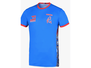 THE JOYAGEAR GOLDEN WOLF SHIRT - Blauw