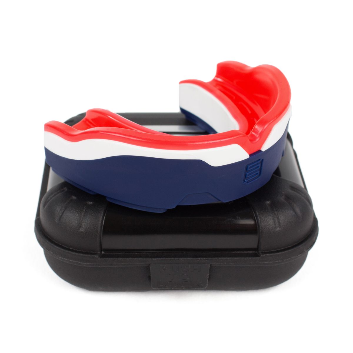 Makura Mouthguard Tephra Max - Senior - Blauw/Rood