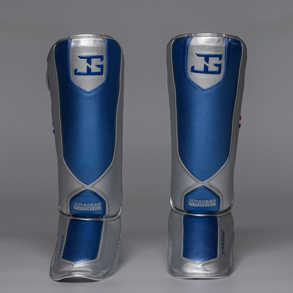 Joyagear Performance Scheenbeschermers - Blauw/Zilver