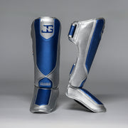 Joyagear Performance Scheenbeschermers - Blauw/Zilver