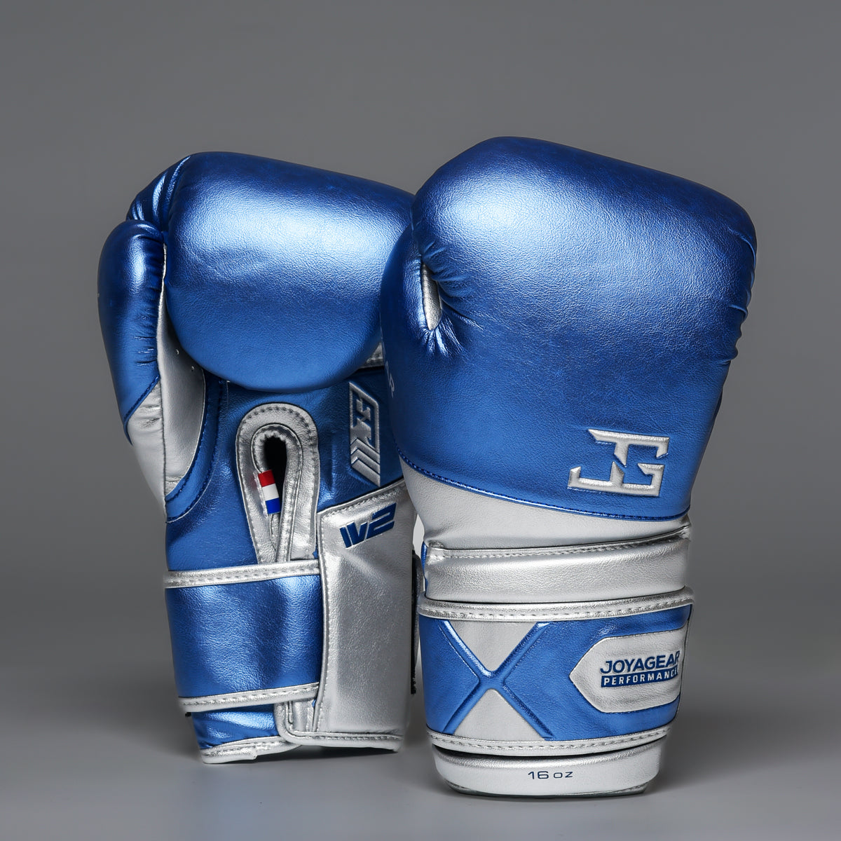 Joyagear Performance V2 Bokshandschoenen - Blauw/Zilver