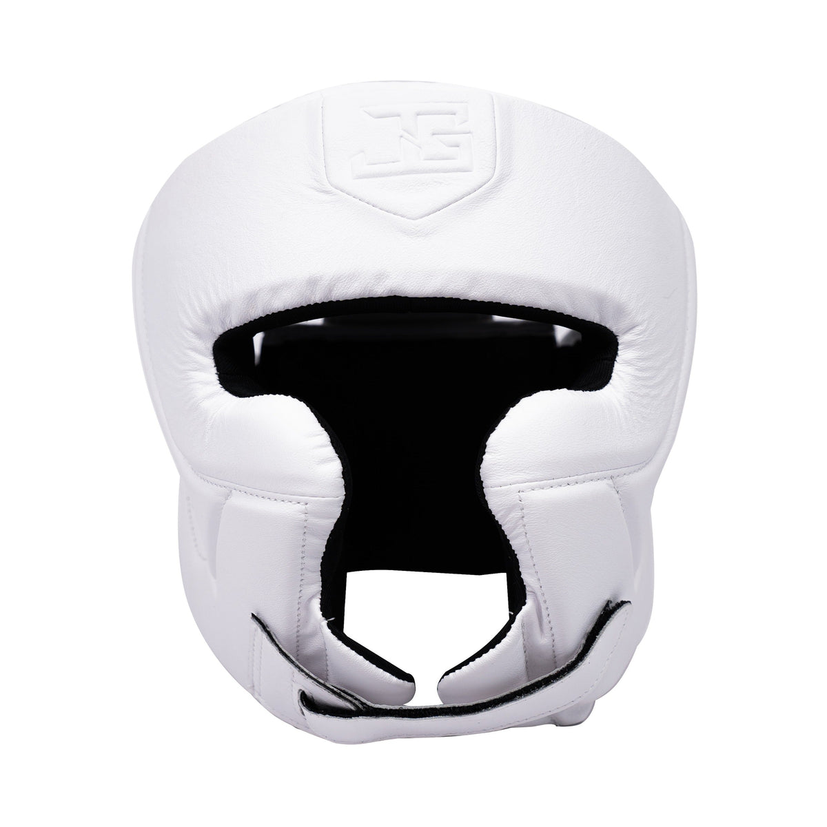 Joyagear Elite Performance Hoofdbeschermer Leder - Wit
